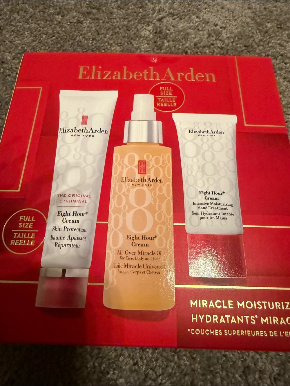Elizabeth Arden Eight Hour Cream Gift Set - Red and White Packaging